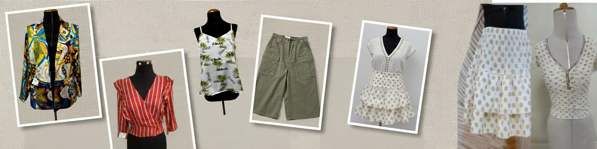 Colección de prendas de algodón